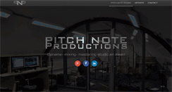 Desktop Screenshot of pitchnote.nl